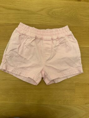 The Beaufort Bonnet Company Light Pink Elastic-Waist Kids Shorts